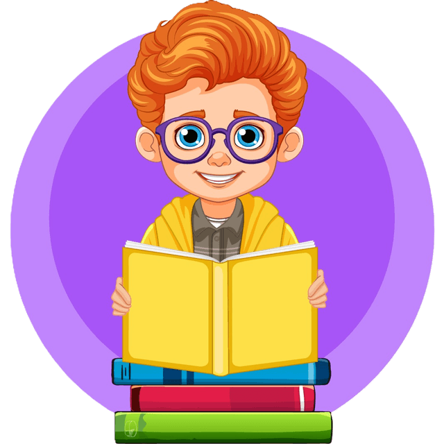 Icon of a kid reading